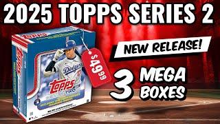 1:45,721 PACKS!! NEW RELEASE 2025 TOPPS SERIES 2 MEGA BOXES