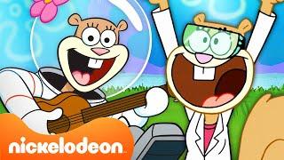 Губка Боб | Сэнди в своём духе 2024 секунды подряд ️  | Nickelodeon Cyrillic