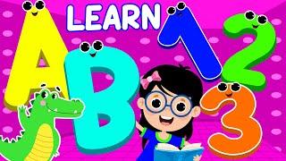 Toddlers Learning Videos For 3 Year Olds | Educational Videos For Kids | ABC,123,and numbers video