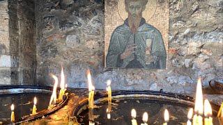 (Sveti Naum) Monastery St.Naum of Ohrid  Lake North Macedonia Cruise from Ohrid 4K