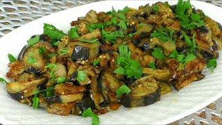 Eggplant tastes better than mushrooms, the most successful recipe.