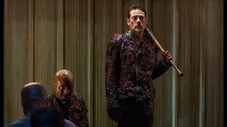 Negan Returns To The Saviors With Gabriel - The Walking Dead 8x4