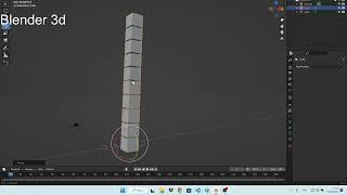 Blender 3D модификатор array