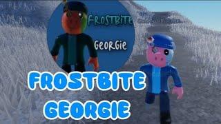 How to get "BITTER WINDS" BADGE + FROSTBITE GEORGIE MORPH in PIGGY SKINS REANIMATED! - Roblox