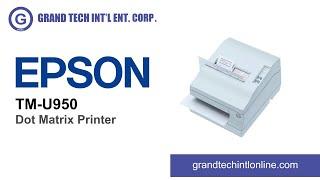 Epson TM-U950 Dot Matrix Printer