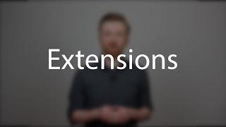 Xcode: Extensions