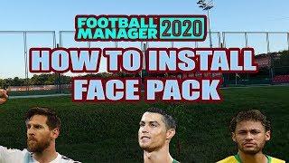 FM20 How to Install Player Face Pack - Football Manager 2020 Facepacks