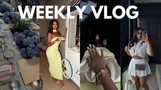WEEKLY VLOG: BRAND EVENTS, STRUGGLING WITH THIS, NEW HAR, CELEBRATIONS AND SUMMER VIBES!