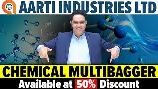 Chemical Industry Multibagger available at 50% Discount | Buy Sell Hold Aarti Industries Ltd ?