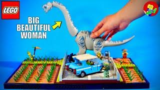 Brachiosaurus Causing Traffic In LEGO City ⎮ Building a Lego Dinosaur MOC! Ep. 6