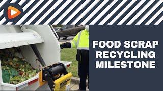 County Reaches Milestone of Recycling More Than 200,000 Pounds of Food Scraps