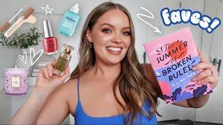 CURRENT FAVORITES: makeup, home decor, organization, nails, candles, books & more!