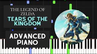 Tears of the Kingdom Main Theme (Advanced Piano Tutorial) - The Legend Of Zelda