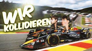 WIR KOLLIDIEREN wie NORRIS und VERSTAPPEN! | F124 CREATOR CLASH RENNEN 1