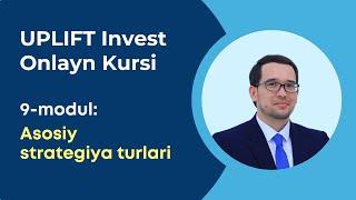 UPLIFT Invest onlayn kursi video darslaridan na'muna (9-modul) | Javlon Otaqulov