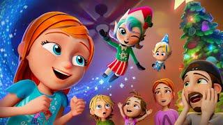 MAGiCAL ELF MORNiNGS with Snowy & Elfy!!  Adley Niko & Navey find christmas surprises for the family