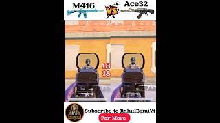 M416 vs Ace32  #pubgmobile #bgmi #pubg #pubgm #pubglite