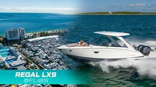 2024 Regal LX9 - Twin Yamaha 250's & SeaKeeper - Brand New Model From Regal