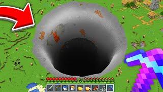 Minecraft but What's In The Hole?!