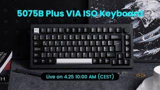 AKKO 5075B Plus VIA ISO Mechanical Keyboard