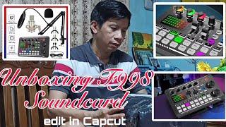 Unboxing F998 soundcard