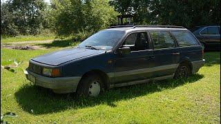 Starting Volkswagen Passat B3 1.8 After 8 Years + Test Drive