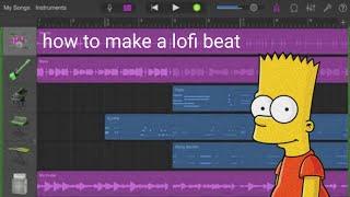 how to make a lofi beat on GARAGEBAND iOS #2 ( type beat)