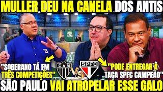 OLHA O QUE MÜLLER FALOU PARA OS ANTIS AO VIVO! SPFC VAI SER BI DA COPA DO BRASIL! SÃO PAULO HOJE