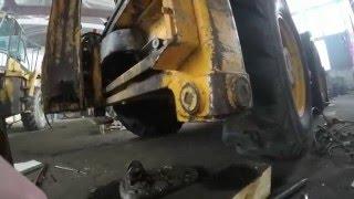 (продолжение)РЕМОНТ г/цилиндра ЛАПЫ JCB 4CX.поиск З/ЧАСТЕЙRepairs JCB