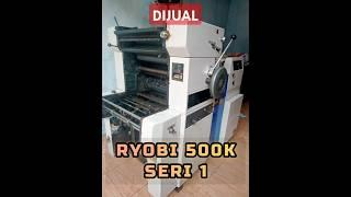 DIJUAL MESIN CETAK RYOBI 500K Hub erwin 081286050405