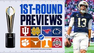 Previewing EVERY College Football Playoff first-round game