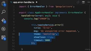 085 Global Error Handling