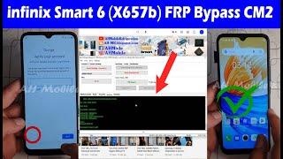 Infinix Smart 6 (X657b) FRP Bypass Android 11 CM2