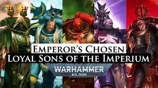 Loyal Sons of the Imperium: Space Marine Legions and Chapters | Warhammer 40k Lore