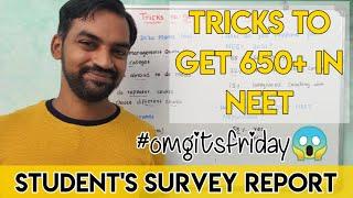 Tricks to score 650+ in NEET | NEET 2021 | omg! it's friday | Senthilnathan