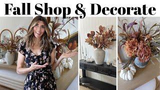 Fall Shop & Decorate With Me 2024 / Styling NEW FALL Hobby Lobby Decor / Early Fall Decorating