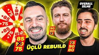 OVERALL SİLME REBUILD // TAM SİNİR KRİZİ GEÇİRMELİK // EA FC 24 ÜÇLÜ REBUILD @UKarakullukcu