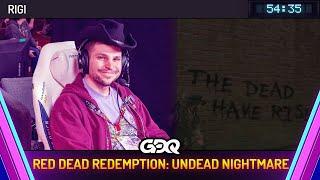 Red Dead Redemption: Undead Nightmare by Rigi in 54:35 - Awesome Games Done Quick 2025