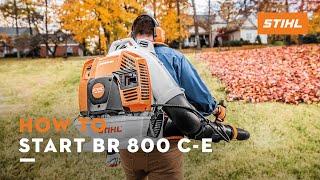 How to Start: BR 800 C-E | STIHL Tutorial