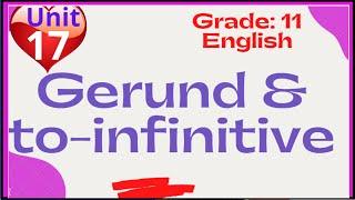 Compulsory English Grade 11|| Based on NEB Syllabus || Gerund & Infinitive || Grammar Exercise Nepal