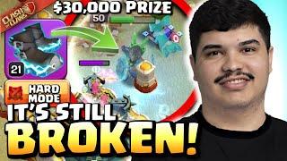 Bernaul’s Spirit Walk SOLOs the WHOLE BASE on Hard Mode in $30,000 Tournament War! Clash of Clans