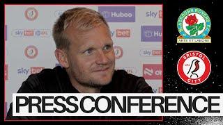 Liam Manning press conference | Blackburn Rovers vs Bristol City