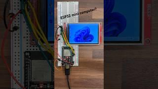 Esp32 mini computer #diy #ideas #arduino #esp32 #viralvideo #innovation #lcd #satisfying #learning