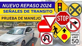 2024 PREGUNTAS DEL EXAMEN TEORICO  DE MANEJO -SEÑALES DE TRANSITO.LICENCIA DE CONDUCIR EN USA