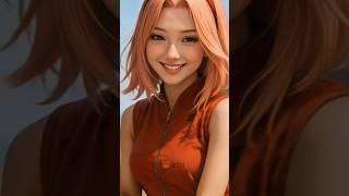 Imagine Naruto's Girls in the Real World! Incredible! part 6 #naruto #ai #anime #shortvideo #shorts