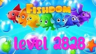 completing level 2828 in fishdom