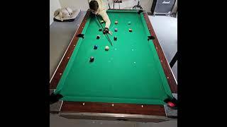 one pocket training ##poolpractice #cuesports #valleypooltables #onepocket #straightpool