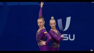 Group Team Ukraine 3 Ribbons/2 Balls 26,250 - World University Games Chengdu 2023