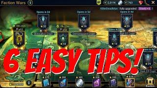 6 Faction Wars Tips No One Talks About for Low Spenders!  Raid: Shadow Legends