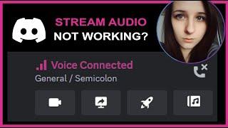 Screen Share Audio Not Working On Discord - How To Stream Games With Audio